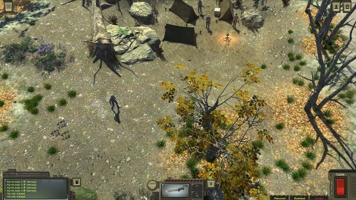 You can also simply talk to the bandits in the top right corner of the map - Bunker 317 - ATOM RPG Walkthrough - Walkthrough - ATOM RPG Guide