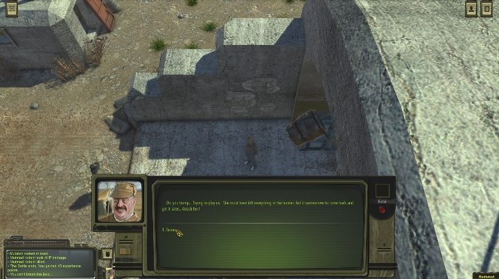 The bandits will attack you as soon as you leave the bunker - Bunker 317 - ATOM RPG Walkthrough - Walkthrough - ATOM RPG Guide