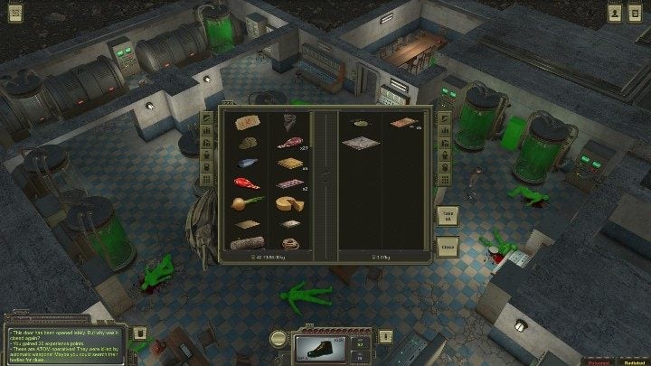 In the 317 bunker you will be taken to the laboratory - Mushroom Cult - ATOM RPG Walkthrough - Walkthrough - ATOM RPG Guide