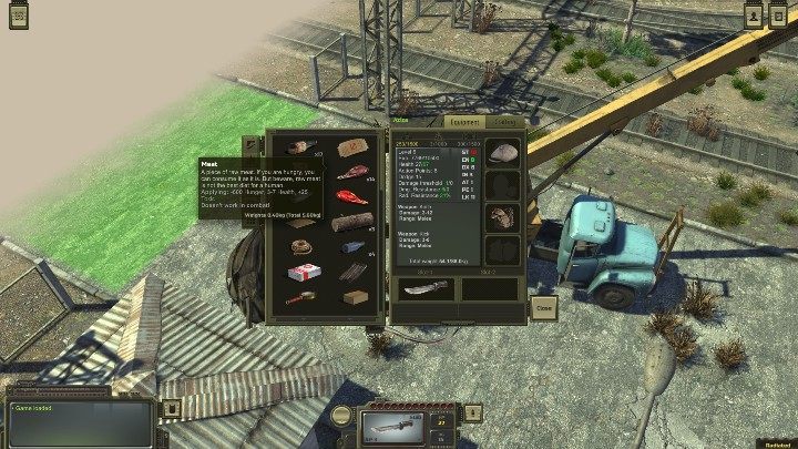 Your character can eat various types of food, but in the beginning, you will find mostly vegetables - corn or beetroots - What about food in ATOM RPG? - Starting tips - ATOM RPG Guide