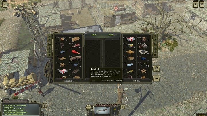 Herbal mix, found during your exploration of ATOM RPGs world, can be cooked and consumed - What about food in ATOM RPG? - Starting tips - ATOM RPG Guide