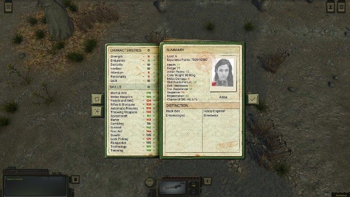 Hero - your every Characteristic is at level 10 - Codes and cheats in ATOM RPG - Annex - ATOM RPG Guide