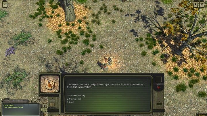 Hunger [number] - regenerates your hunger (this depends on the number written in the brackets) - Codes and cheats in ATOM RPG - Annex - ATOM RPG Guide