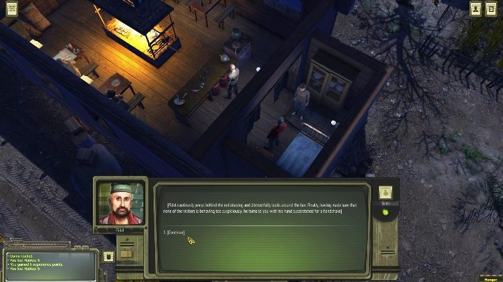 Get in touch with him in the background and take him to your team - Krasnoznamenny - ATOM RPG Walkthrough - Walkthrough - ATOM RPG Guide