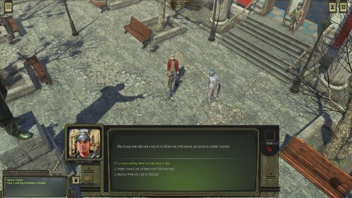 In the city, you can meet a man named Xander - Krasnoznamenny - ATOM RPG Walkthrough - Walkthrough - ATOM RPG Guide