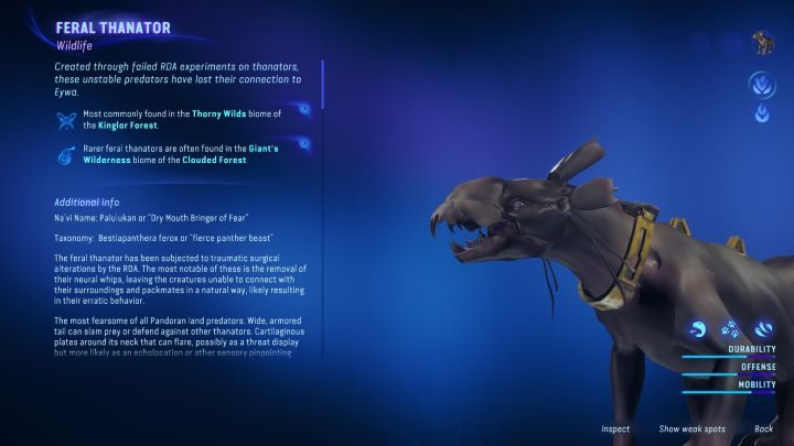 1 - Avatar Frontiers of Pandora: How to fight Thanators? - FAQ - Avatar Frontiers of Pandora Guide