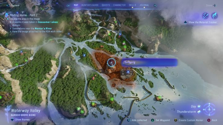 Avatar Frontiers of Pandora: All Bellsprigs - Kinglor Forest ...