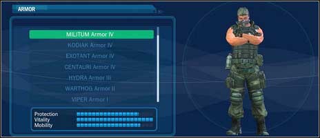 A huge jump in statistics over previous armor - Armors - RDA - Armors - Avatar: The Game - Game Guide and Walkthrough