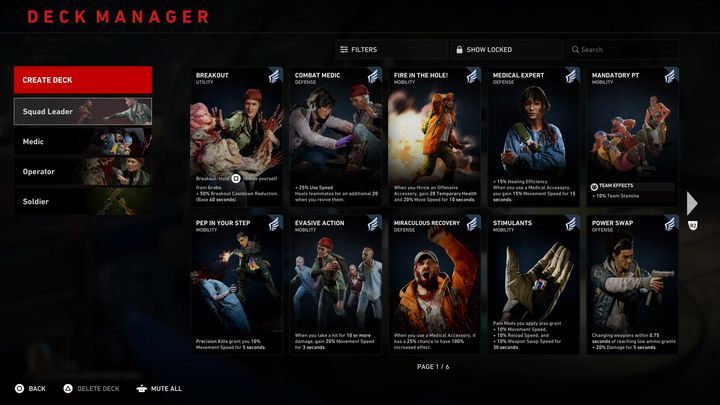 Cards are the quintessence of creating your own build in Back 4 Blood - Back 4 Blood: Decks - Basics - Back 4 Blood game guide