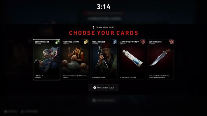 Most importantly, however, the first card you choose for your deck will always be with you – from the very beginning until the end of a game - Back 4 Blood: Decks - Basics - Back 4 Blood game guide