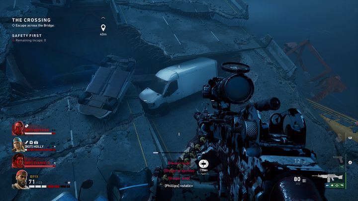 To reduce the Trauma, you can have a Doc on your team - Back 4 Blood: Trauma - what is it, how to end/heal? - FAQ - Back 4 Blood Guide