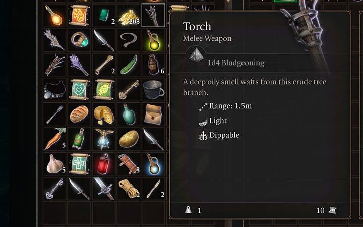 We described how to use a torch in more detail on the page How to light a torch - Baldurs Gate 3: How to illuminate darkness? - Baldurs Gate 3: Exploration - Baldurs Gate 3 Guide, Walkthrough