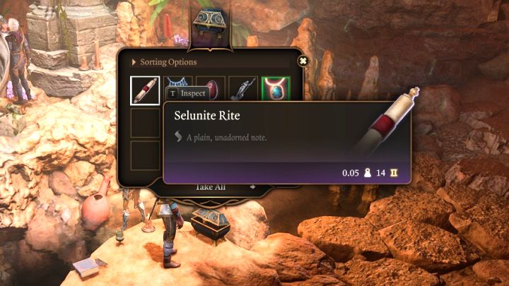 The chest contains - Baldurs Gate 3: Chest near the Owlbear Nest, puzzle solution - Baldurs Gate 3: Puzzles - Baldurs Gate 3 Guide, Walkthrough