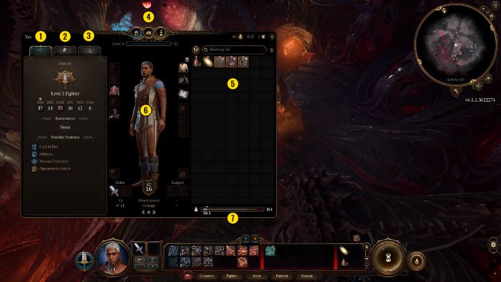 1 - Baldurs Gate 3: Interface - Baldurs Gate 3: Basics - Baldurs Gate 3 Guide, Walkthrough