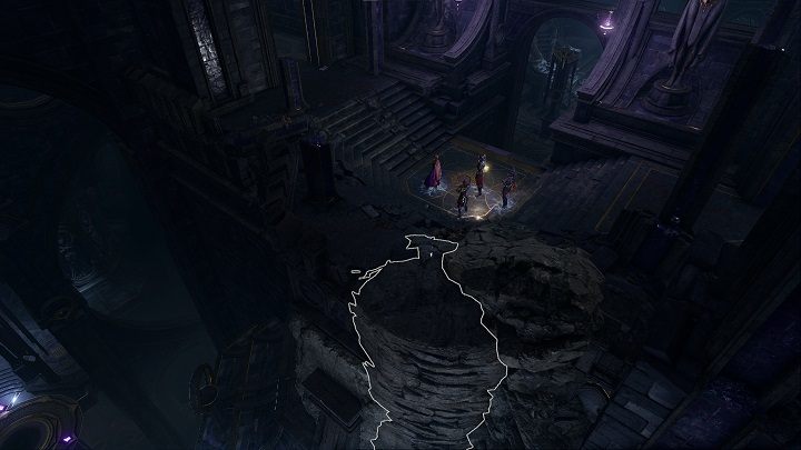 Once you have obtained 3 gems, go down twice from the place of the final trial - Baldurs Gate 3: Gauntlet of Shar in BG3 - walkthrough - Baldurs Gate 3: Act 2 - Baldurs Gate 3 Guide, Walkthrough