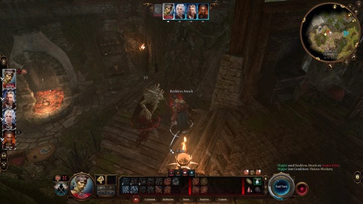 Use only basic attacks and don't let yourselves be killed - Baldurs Gate 3: Teahouse in BG3 - walkthrough - Baldurs Gate 3: Act 1 - Baldurs Gate 3 Guide, Walkthrough