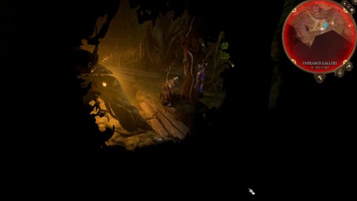 Approach the big doors by the elf and interact with them - Baldurs Gate 3: Teahouse in BG3 - walkthrough - Baldurs Gate 3: Act 1 - Baldurs Gate 3 Guide, Walkthrough