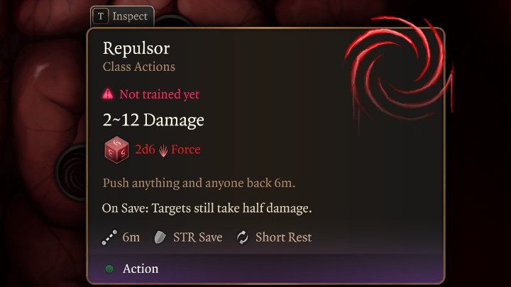 Don't be afraid to unlock and use these skills - focus especially on Cull the Weak, Repulsor and Black Hole - Baldurs Gate 3: Rogue - best build - Baldurs Gate 3: Rogue - Baldurs Gate 3 Guide, Walkthrough