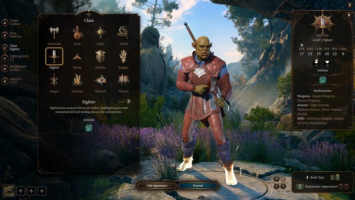 The best race for a Fighter is a Half-Orc - Baldurs Gate 3: Fighter - best build - Baldurs Gate 3: Fighter - Baldurs Gate 3 Guide, Walkthrough