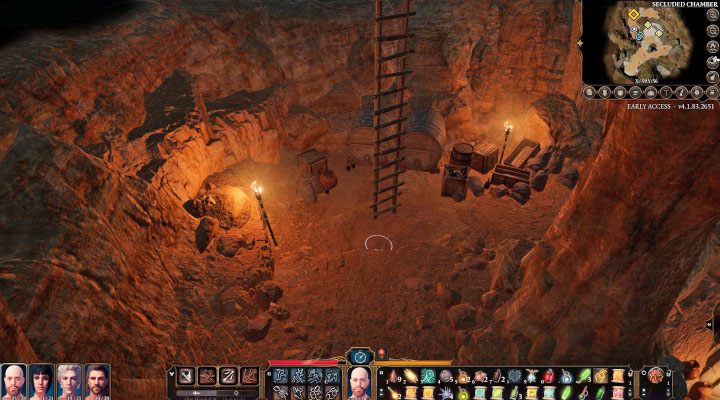 The Secluded Chamber entrance is the stone door in the western part of the Druid Grove - Baldurs Gate 3: Druid Grove / Silvanus Grove map - Baldurs Gate 3: World Atlas - Baldurs Gate 3 Guide, Walkthrough