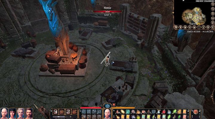 In the Druid's Chambers you'll find Nettie, who you need to talk to for one of the main quests - Baldurs Gate 3: Druid Grove / Silvanus Grove map - Baldurs Gate 3: World Atlas - Baldurs Gate 3 Guide, Walkthrough