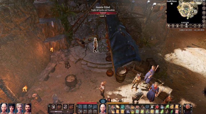 Auntie Ethel - Baldurs Gate 3: Druid Grove / Silvanus Grove map - Baldurs Gate 3: World Atlas - Baldurs Gate 3 Guide, Walkthrough