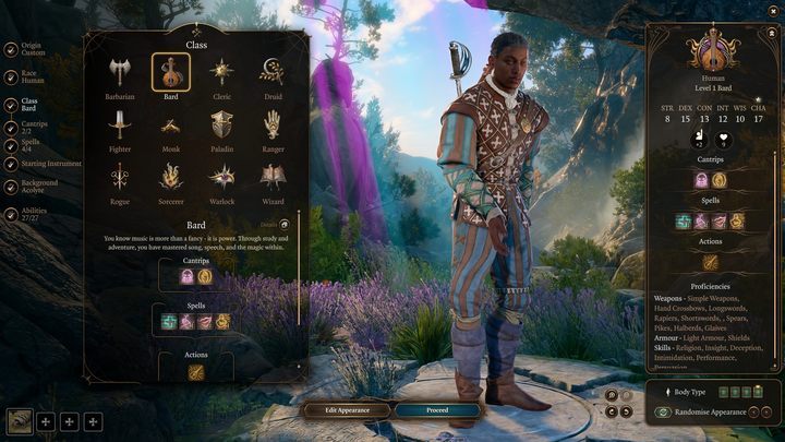 Many of the races available in Baldur' - Baldurs Gate 3: Bard - best build - Baldurs Gate 3: Bard - Baldurs Gate 3 Guide, Walkthrough