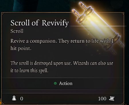 Treat this option as a last resort, however, because you have a limited number of such scrolls - Baldurs Gate 3: How to avoid death? - Baldurs Gate 3: Combat - Baldurs Gate 3 Guide, Walkthrough