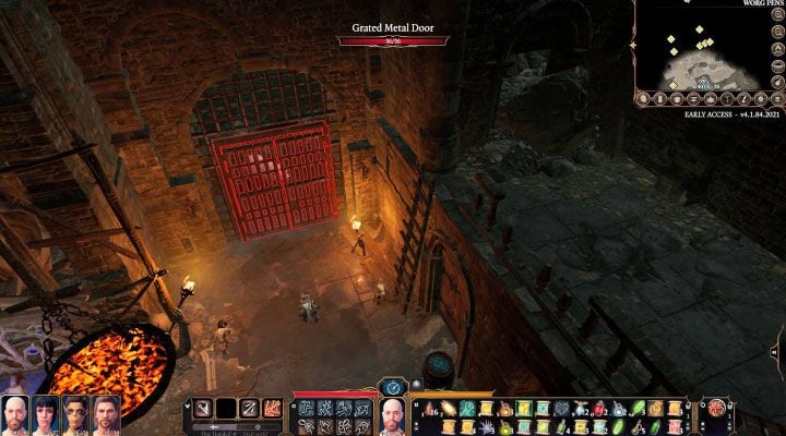 Bear - Druid Halsin - Baldurs Gate 3: Shattered Sanctum / Defiled Temple map - Baldurs Gate 3: World Atlas - Baldurs Gate 3 Guide, Walkthrough