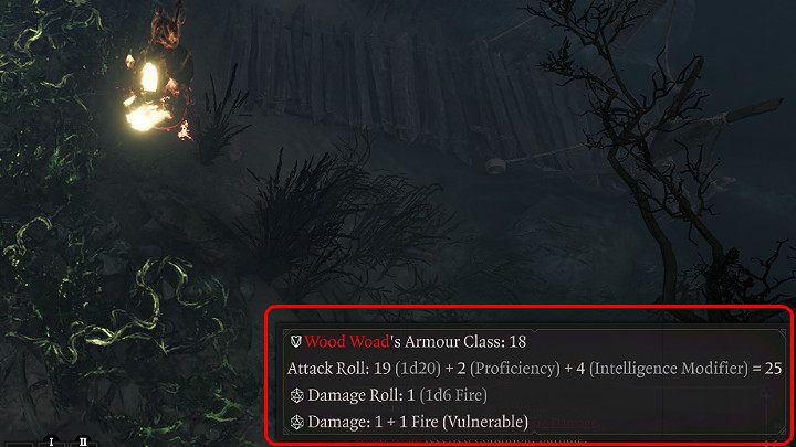It is worth noting here the fact that in Baldurs Gate 3, dice throws during the fight take place outside of the screen and the player cannot intervene in them but the result of the throw can always be seen in the chat window, which is located in the lower right corner of the screen - Baldurs Gate 3: Combat - turns, action points, mechanics - Baldurs Gate 3: Basics - Baldurs Gate 3 Guide, Walkthrough