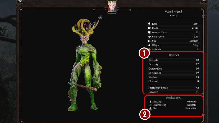 It is worth noting here that the opponents you encounter in Baldurs Gate 3 have their own abilities [1], as well as resistances [2] - Baldurs Gate 3: Combat - turns, action points, mechanics - Baldurs Gate 3: Basics - Baldurs Gate 3 Guide, Walkthrough