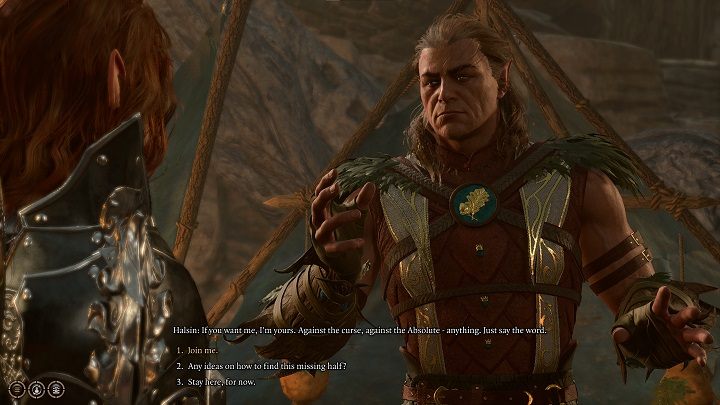 After talking with Halsin, you can finally add him to the party - Baldurs Gate 3: Lift The Shadow Curse in BG3 walkthrough - Baldurs Gate 3: Act 2 - Baldurs Gate 3 Guide, Walkthrough