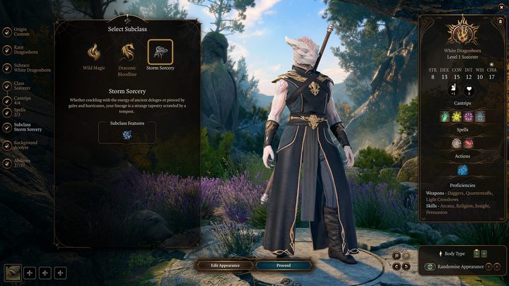 To get the most out of your Sorcerer in the initial stages of character development, we recommend High Elf, Human, or Dragonborn as the race of choice - Baldurs Gate 3: Best Sorcerer build - Baldurs Gate 3: Sorcerer - Baldurs Gate 3 Guide, Walkthrough