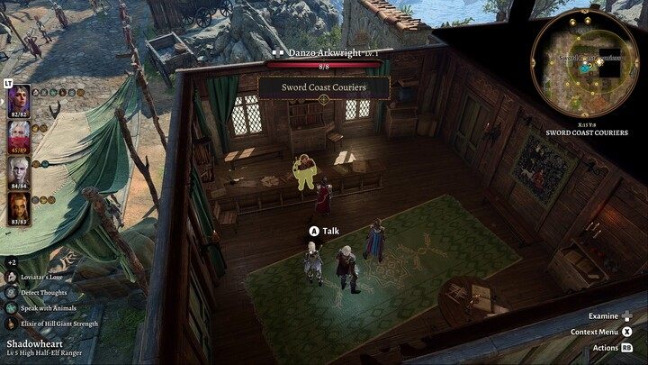 After accepting the quest, take Gale to your party and head to the Open Hand Temple on the roof - Baldurs Gate 3: Find the Missing Letters - Baldurs Gate 3: Act 3 - Baldurs Gate 3 Guide, Walkthrough