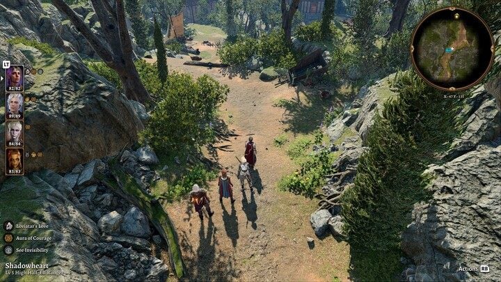 You start the act on a mountain path - move forward - Baldurs Gate 3: Act 3 Rivington - Baldurs Gate 3: Act 3 - Baldurs Gate 3 Guide, Walkthrough