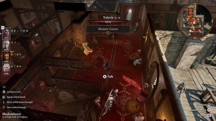 Return to Sharess' Caress and talk to Valeria - Baldurs Gate 3: Act 3 Rivington - Baldurs Gate 3: Act 3 - Baldurs Gate 3 Guide, Walkthrough