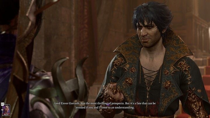 You can agree to his pact, refuse him, or try to attack him here - the fight is absurdly difficult due to the automatons here, which are very challenging opponents, so it's better to follow one of the other two options - Baldurs Gate 3: Act 3 Rivington - Baldurs Gate 3: Act 3 - Baldurs Gate 3 Guide, Walkthrough