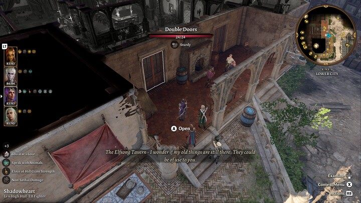 Go inside, talk to the innkeeper to buy a room, then go up the stairs telling that you've been sent by Valeria - Baldurs Gate 3: Investigate the Murders - Baldurs Gate 3: Act 3 - Baldurs Gate 3 Guide, Walkthrough