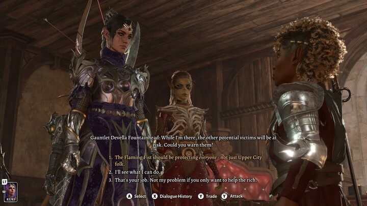 Get back downstairs and talk to the dwarf - Baldurs Gate 3: Investigate the Murders - Baldurs Gate 3: Act 3 - Baldurs Gate 3 Guide, Walkthrough