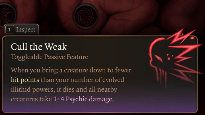 Don't be afraid to unlock and use these skills - focus especially on Cull the Weak, Repulsor and Black Hole - Baldurs Gate 3: Monk - best build - Baldurs Gate 3: Monk - Baldurs Gate 3 Guide, Walkthrough