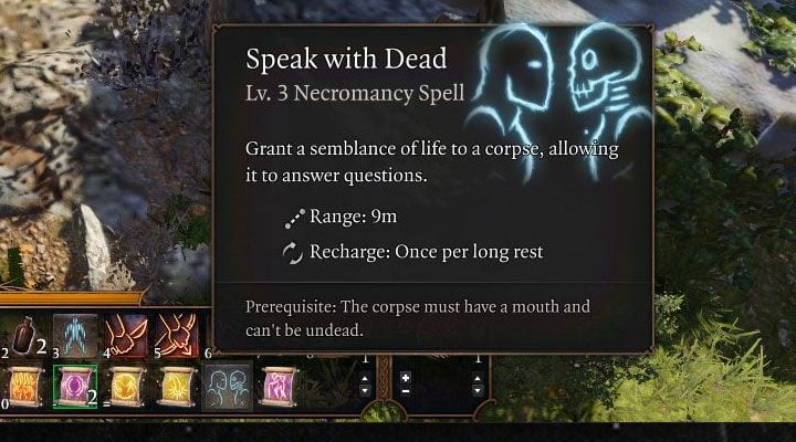 1 - Baldurs Gate 3: How to speak with dead? - Baldurs Gate 3: Exploration - Baldurs Gate 3 Guide, Walkthrough