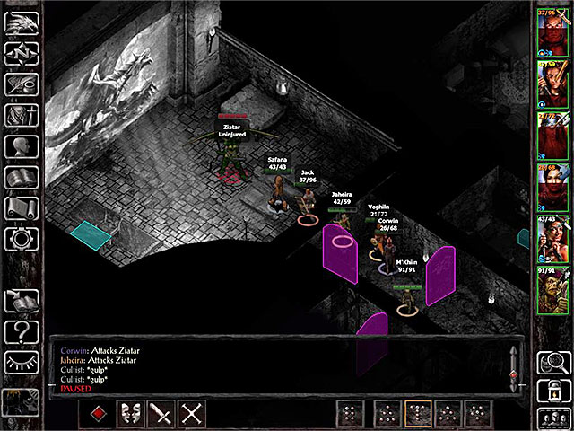 Area of the encounter with Ziatar - Side Quests in Forest of Wyrms - Forest of Wyrms - Baldurs Gate: Siege of Dragonspear Game Guide