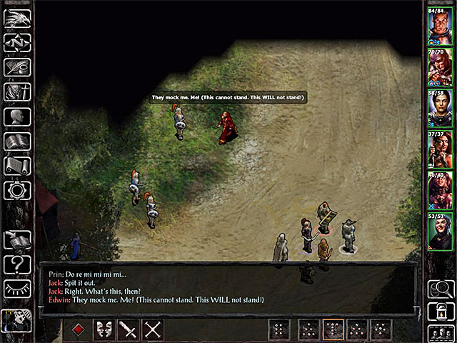 Location: The Flaming Fist camp in Coast Way Crossing (M7,1) in which you will find yourself after embarking on a trip with the expedition (the end of the main quest Journey to the north ) - Locations of potential party members | Companions - Companions - Baldurs Gate: Siege of Dragonspear Game Guide