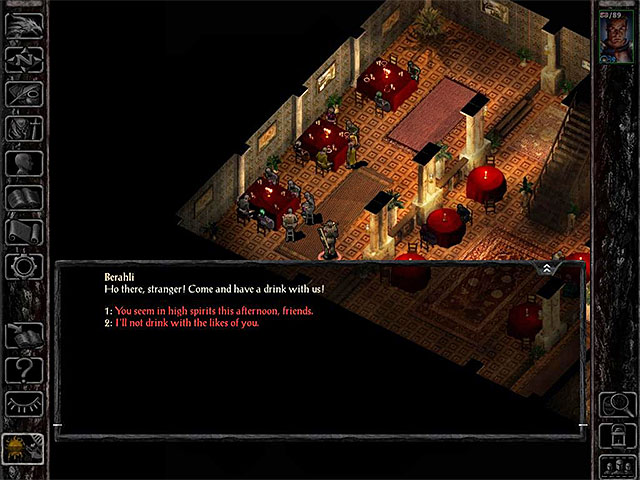 The group of refugees can be found on the first floor of the inn. - Side Quests in the Ducal Palace | Ducal Palace - Ducal Palace - Baldurs Gate: Siege of Dragonspear Game Guide