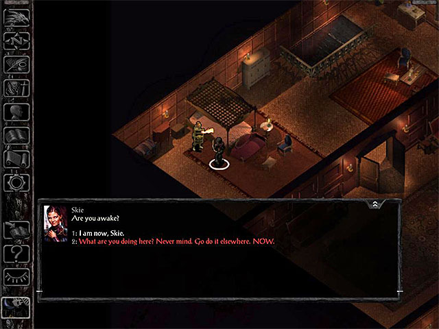 Skie will meet the hero in his private chamber - Side Quests in the Ducal Palace | Ducal Palace - Ducal Palace - Baldurs Gate: Siege of Dragonspear Game Guide