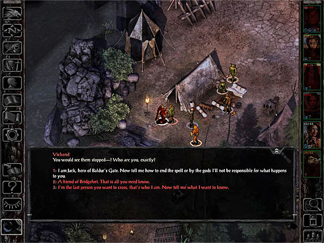 Vichand is in the western part of the crusader camp - Side Quests in Boareskyr Bridge - Boareskyr Bridge - Baldurs Gate: Siege of Dragonspear Game Guide