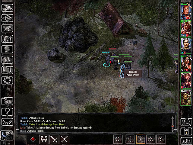 You can help Tsolak in murdering Isabella and Ikros - Side Quests in Coast Way Forest - Coast Way Forest - Baldurs Gate: Siege of Dragonspear Game Guide