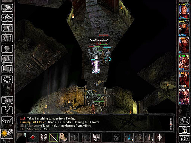 Its worth to get back near the previous room, so that your allies will join the fight. - Finding Korlasz - main quest | Korlasz Family Tomb - Korlasz Family Tomb - Baldurs Gate: Siege of Dragonspear Game Guide