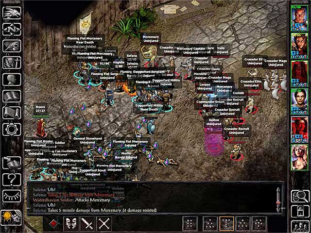 Help your allies in eliminating the enemy armies - Assault on Dragonspear - Main quest - Dragonspear Castle - Baldurs Gate: Siege of Dragonspear Game Guide