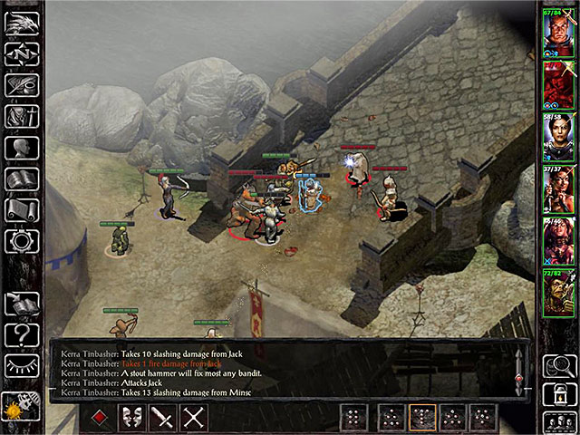 Try not to lose anyone when fighting the mercenaries. - Explore the area around the camp - main quest - Coast Way Crossing - Baldurs Gate: Siege of Dragonspear Game Guide